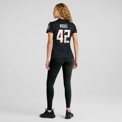 Josh Woods Atlanta Falcons Women's Team Game Jersey - Black | Nike discount