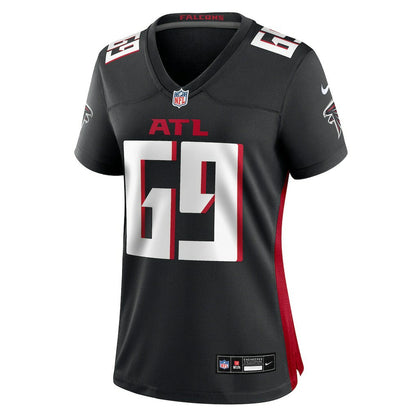 Jack Nelson Atlanta Falcons Women's Team Game Jersey - Black | Nike discount