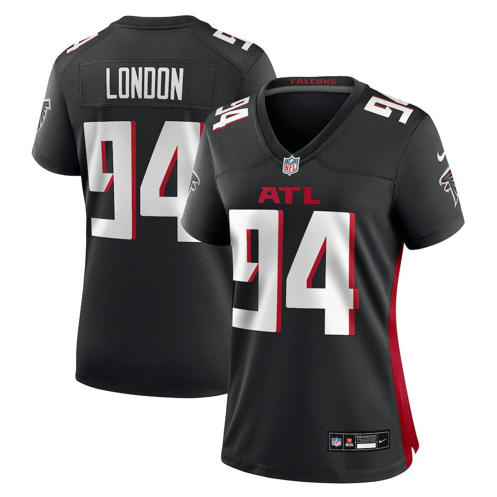 LaCale London Atlanta Falcons Women's Team Game Jersey - Black | Nike online
