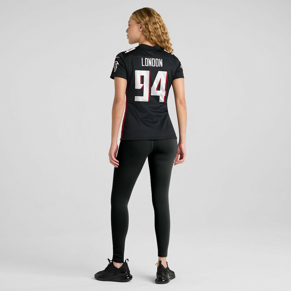 LaCale London Atlanta Falcons Women's Team Game Jersey - Black | Nike online