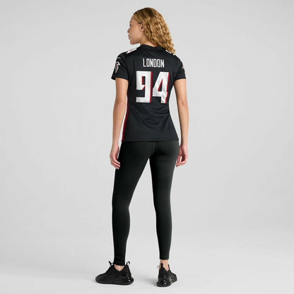 LaCale London Atlanta Falcons Women's Team Game Jersey - Black | Nike online