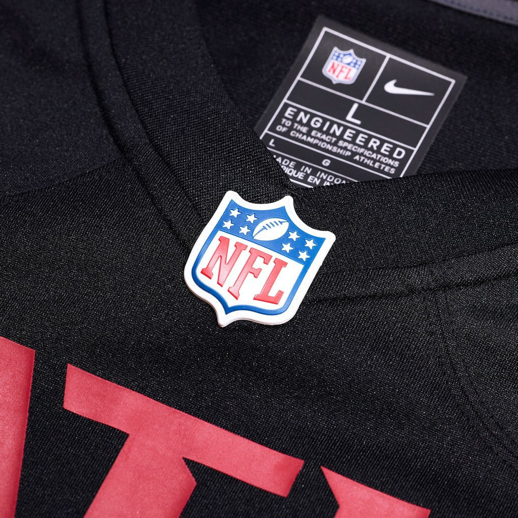 Xavier Watts Atlanta Falcons Team Game Jersey - Black | Nike for sale
