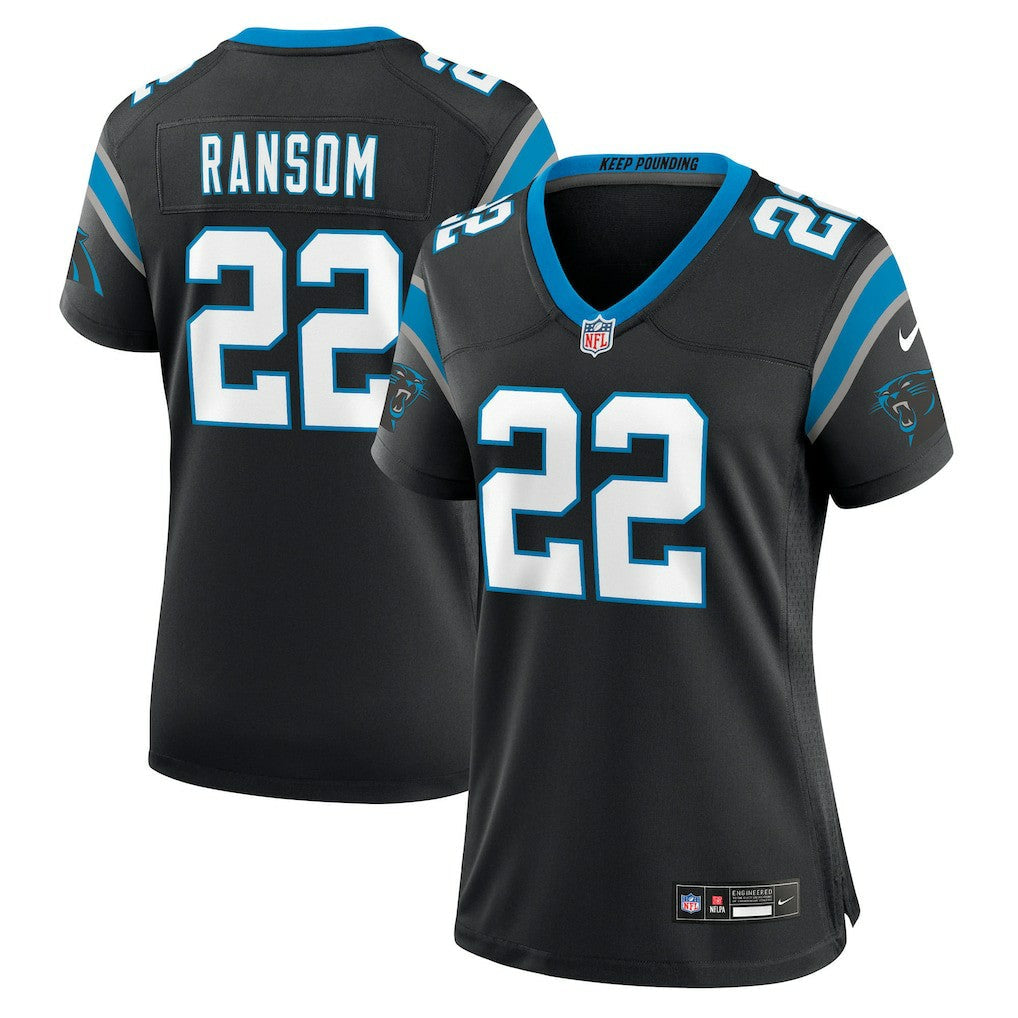 Lathan Ransom Carolina Panthers Women's Team Game Jersey - Black | Nike for sale
