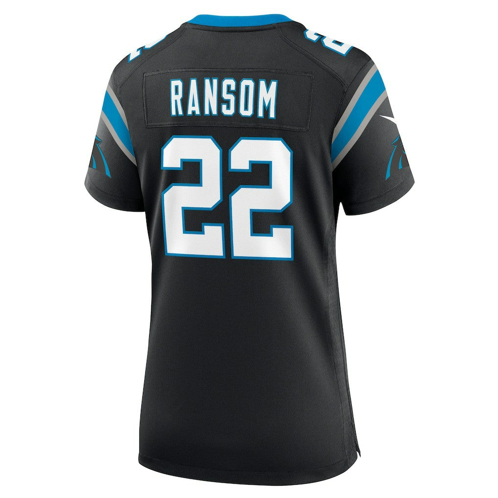Lathan Ransom Carolina Panthers Women's Team Game Jersey - Black | Nike for sale