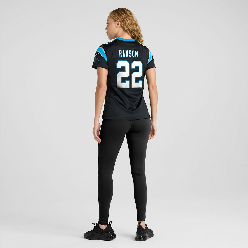Lathan Ransom Carolina Panthers Women's Team Game Jersey - Black | Nike for sale