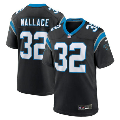 Trevin Wallace Carolina Panthers Team Game Jersey - Black | Nike outlet
