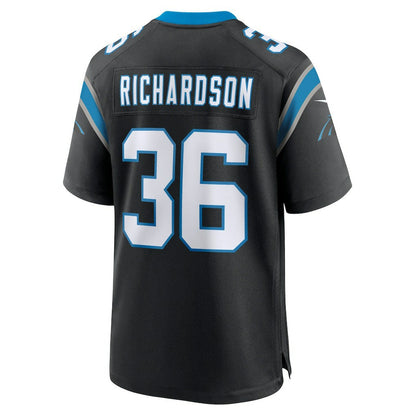 Demani Richardson Carolina Panthers Team Game Jersey - Black | Nike sale