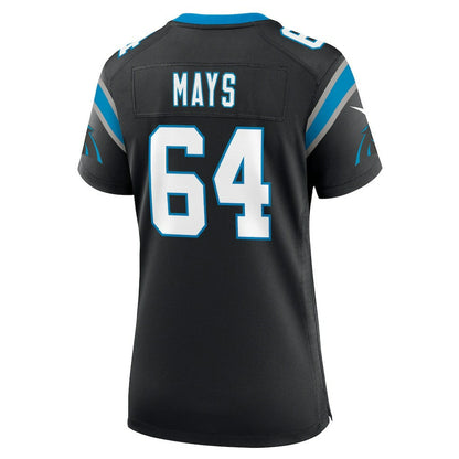 Cade Mays Carolina Panthers Women's Team Game Jersey - Black | Nike outlet