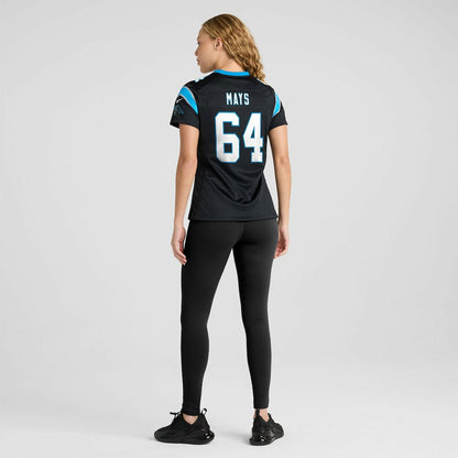 Cade Mays Carolina Panthers Women's Team Game Jersey - Black | Nike outlet