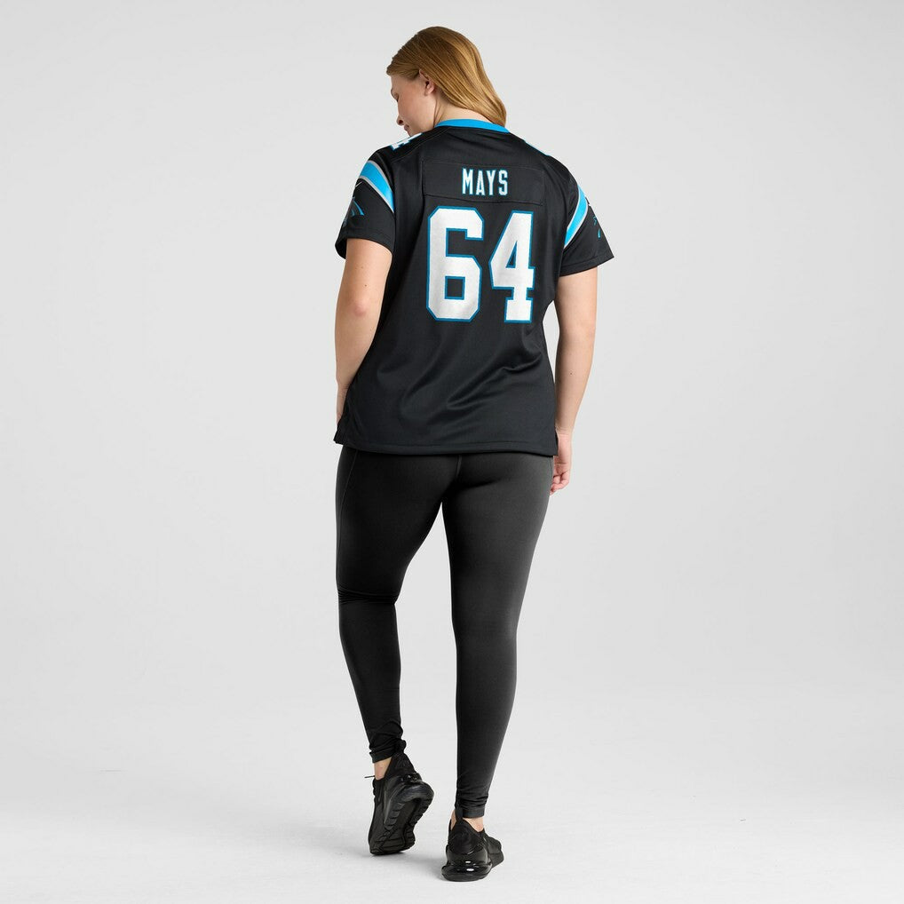 Cade Mays Carolina Panthers Women's Team Game Jersey - Black | Nike outlet
