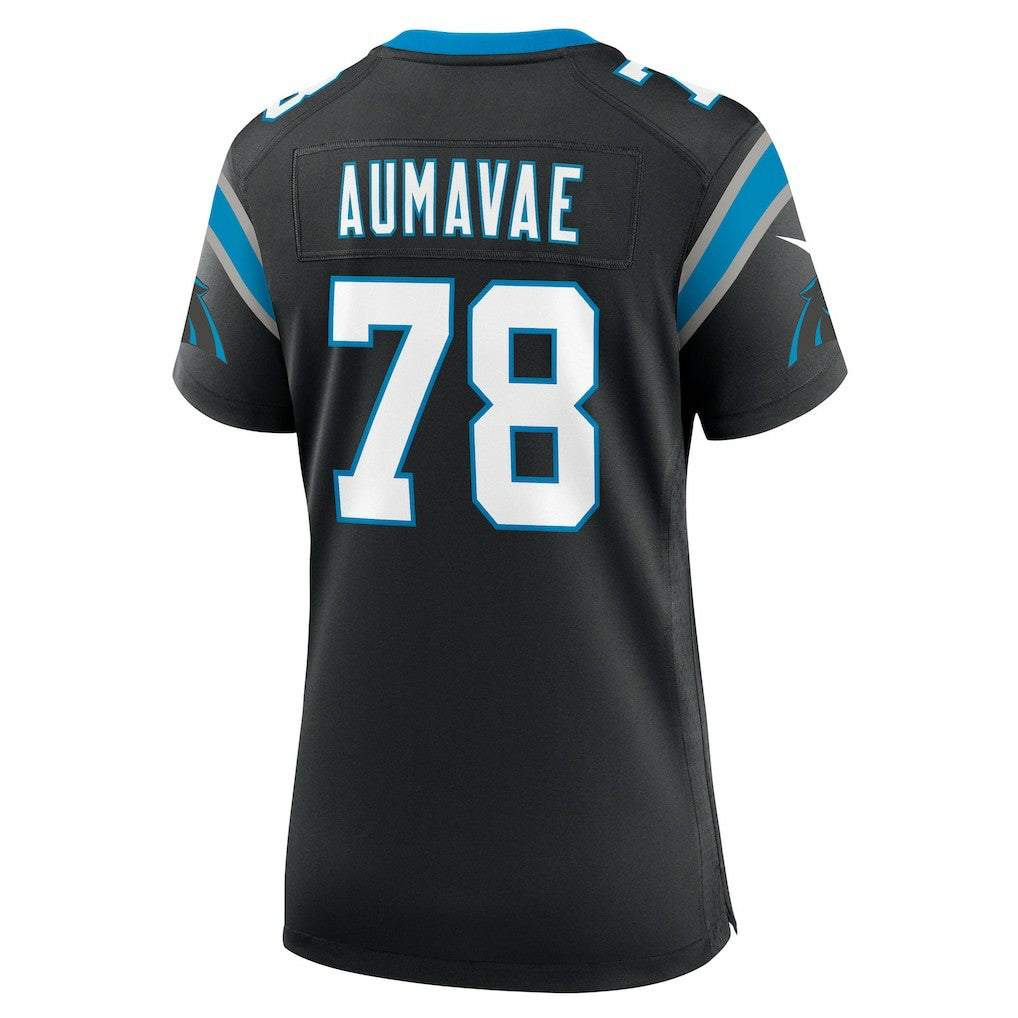 Popo Aumavae Carolina Panthers Women's Team Game Jersey - Black | Nike sale