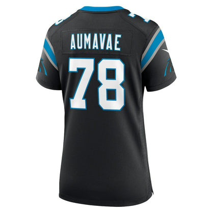 Popo Aumavae Carolina Panthers Women's Team Game Jersey - Black | Nike sale