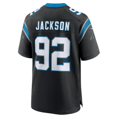Cam Jackson Carolina Panthers Team Game Jersey - Black | Nike cheap