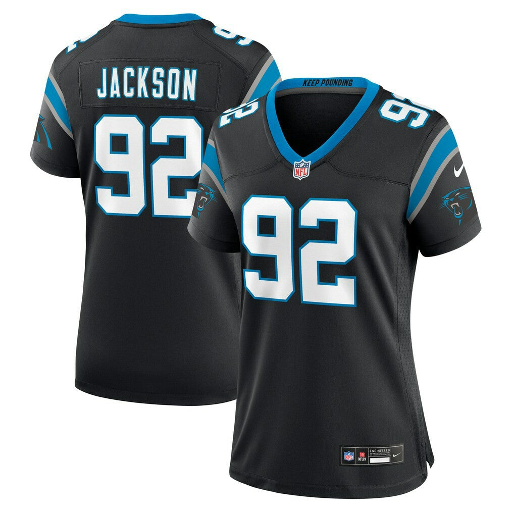 Cam Jackson Carolina Panthers Women's Team Game Jersey - Black | Nike on sale