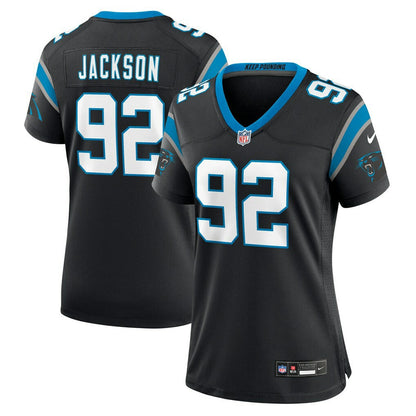 Cam Jackson Carolina Panthers Women's Team Game Jersey - Black | Nike on sale