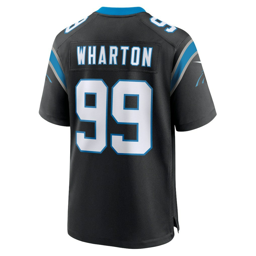 Tershawn Wharton Carolina Panthers Team Game Jersey - Black | Nike outlet
