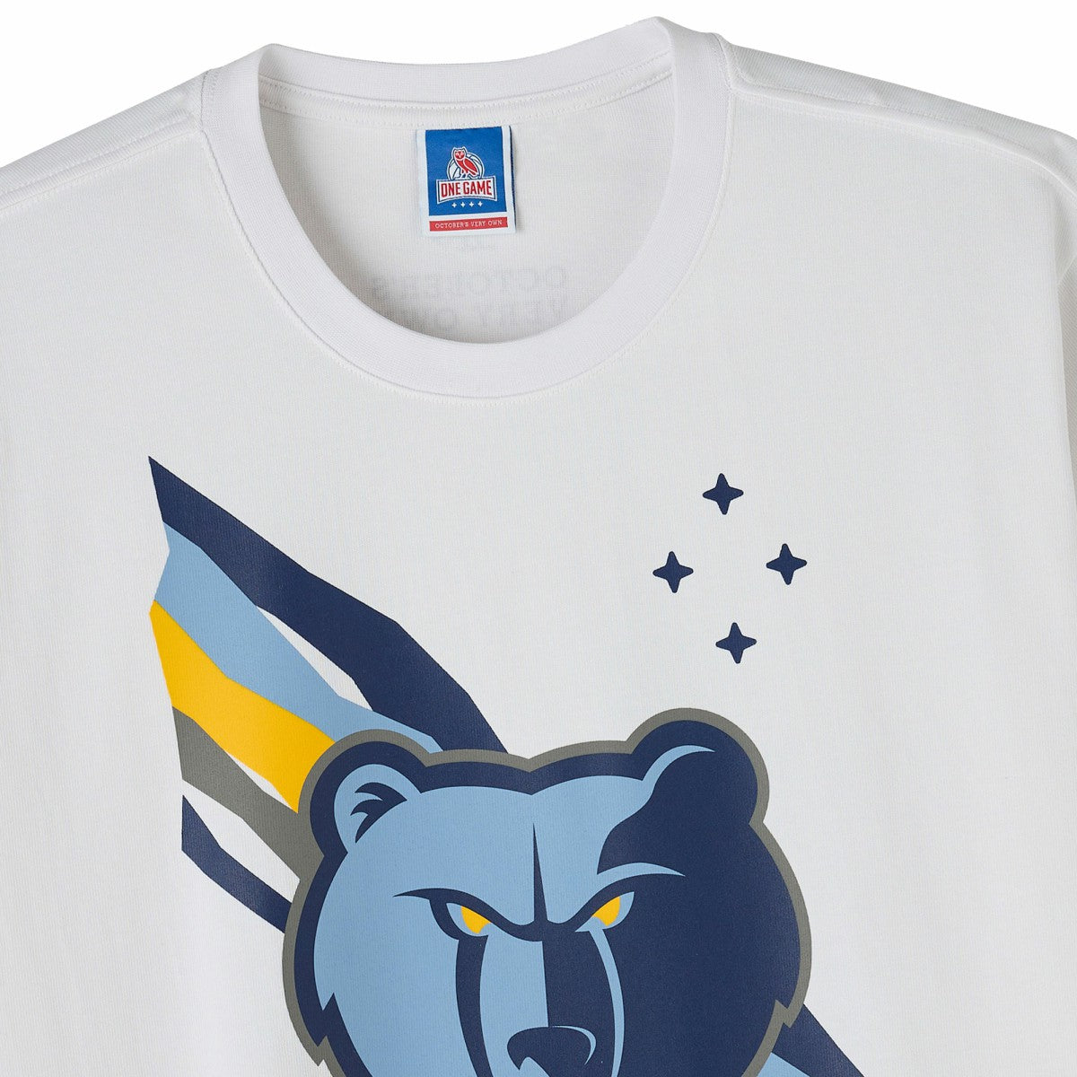 Memphis Grizzlies OVO x NBA Heavyweight T-Shirt - White on sale