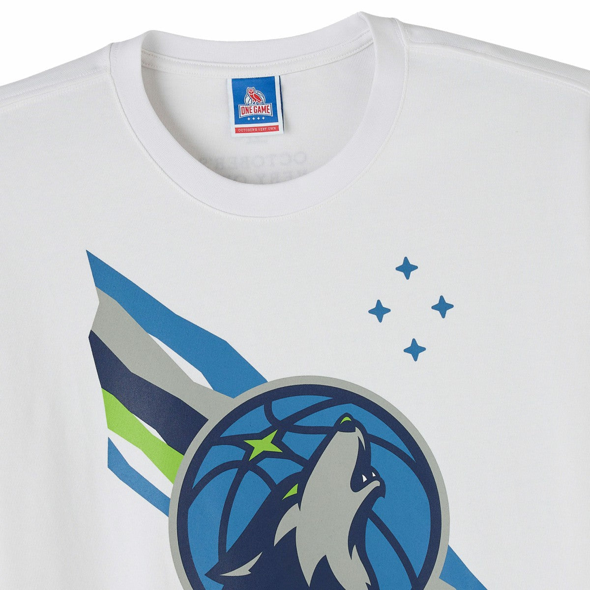 Minnesota Timberwolves OVO x NBA Heavyweight T-Shirt - White online