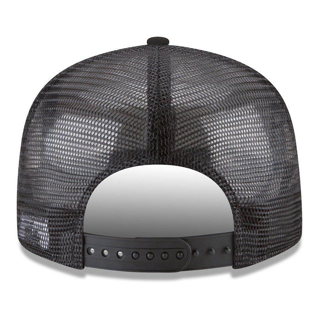 Charlotte Hornets Core Logo Meshback 9FIFTY Snapback Hat - Black | New Era sale