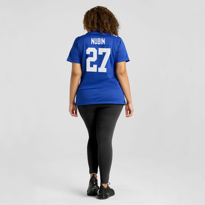 Tyler Nubin New York Giants Women's Team Game Jersey - Royal | Nike for sale