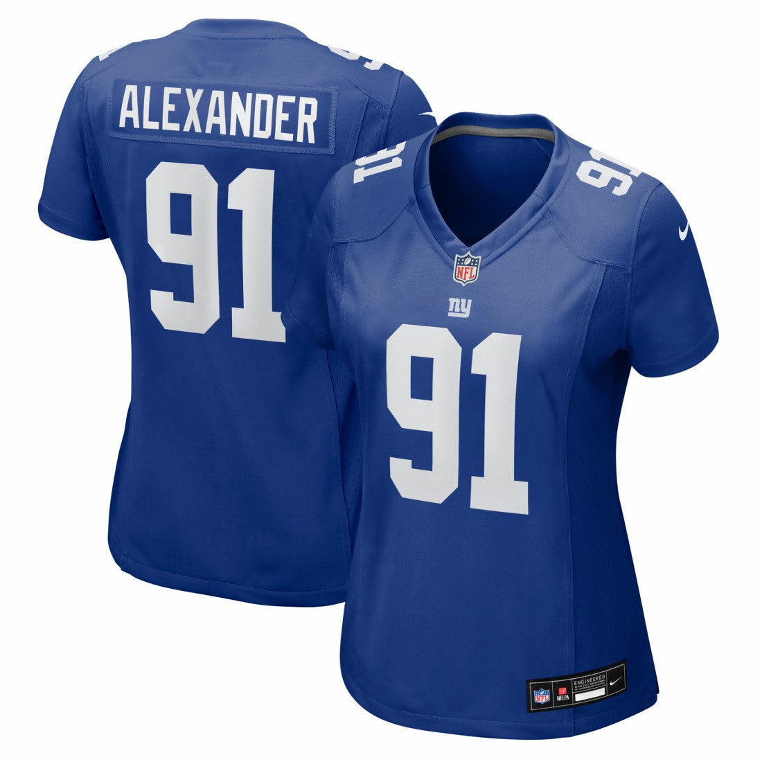 Darius Alexander New York Giants Women's Team Game Jersey - Royal | Nike online
