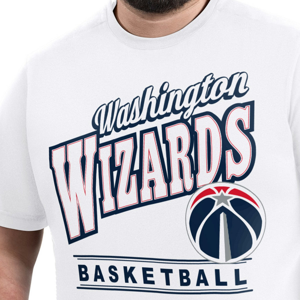 Washington Wizards G-III Sports by Carl Banks Adaptive Headliner T-Shirt - White online