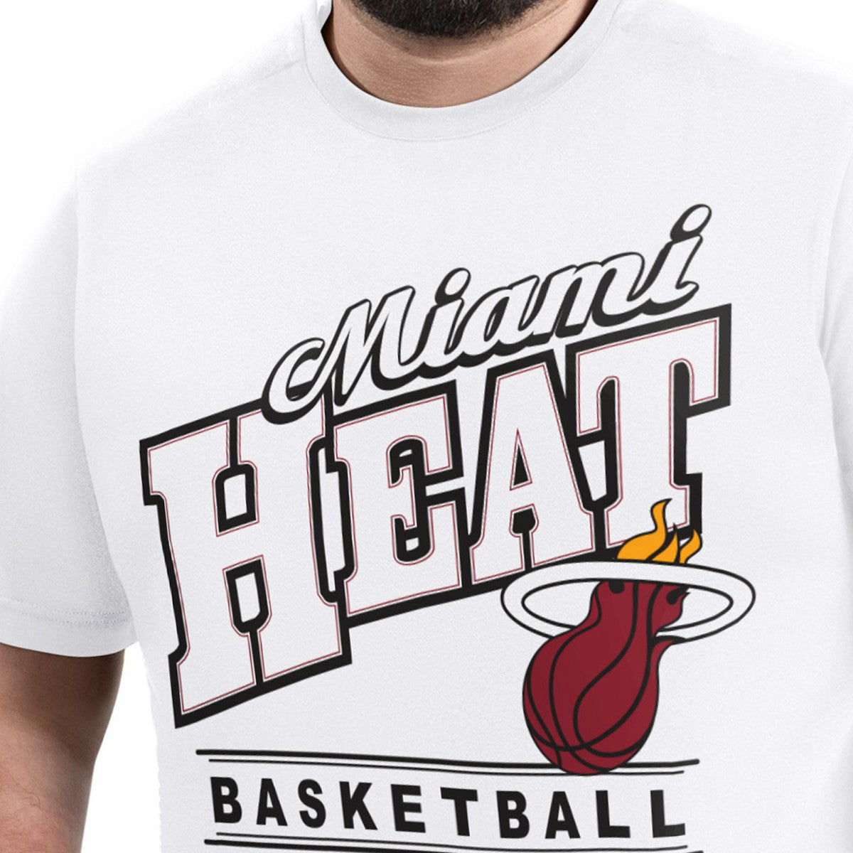 Miami Heat G-III Sports by Carl Banks Adaptive Headliner T-Shirt - White outlet