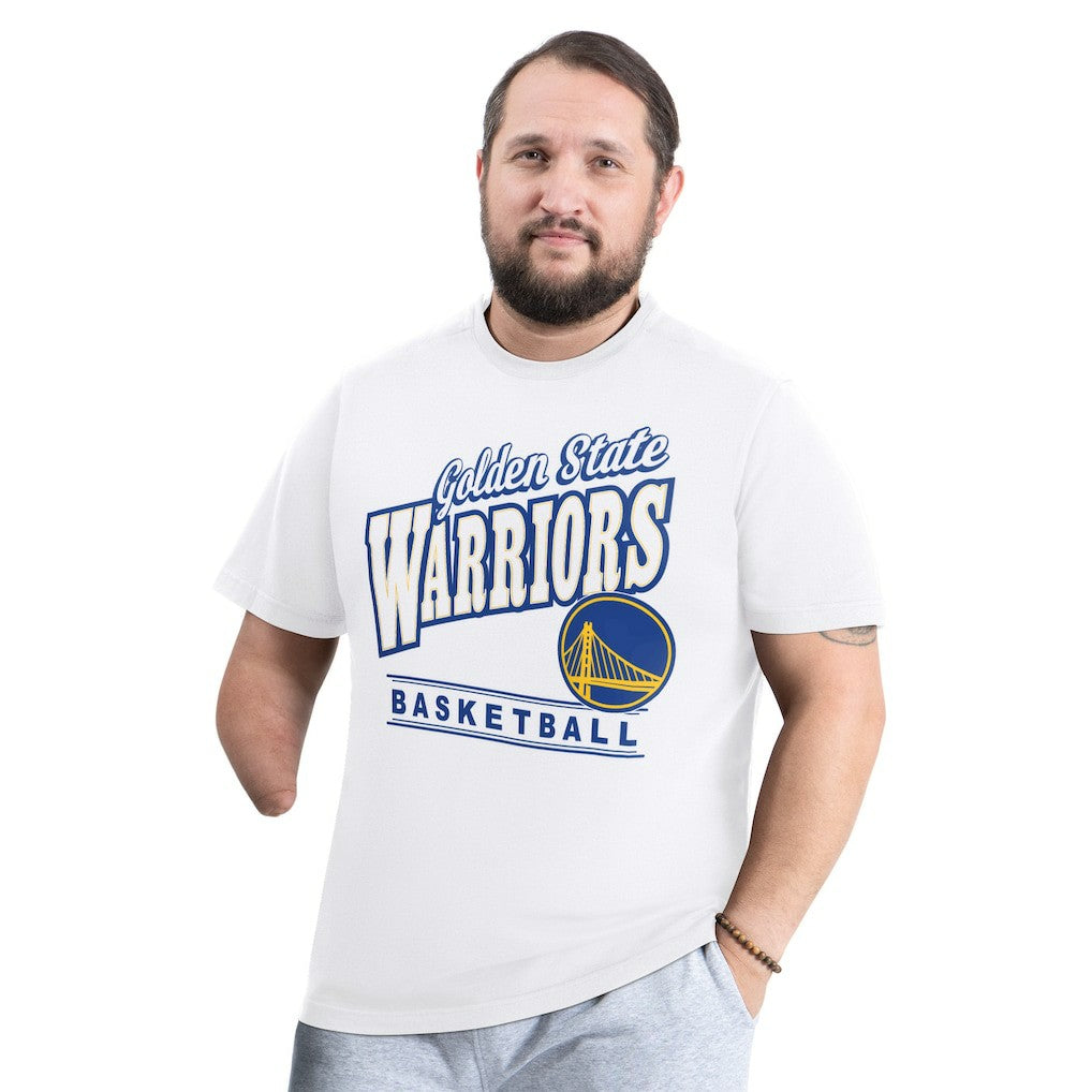 Golden State Warriors G-III Sports by Carl Banks Adaptive Headliner T-Shirt sale - White on sale