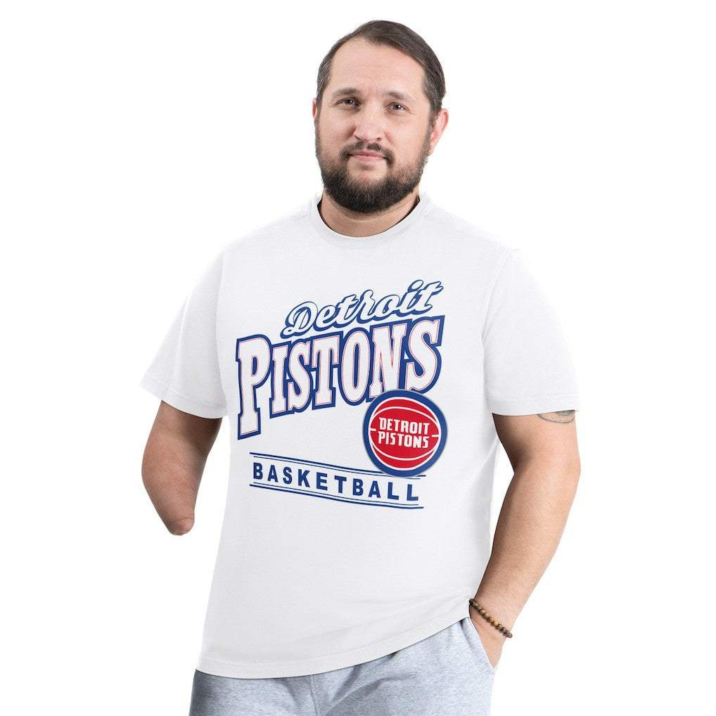 Detroit Pistons G-III Sports by Carl Banks Adaptive Headliner T-Shirt sale - White shop