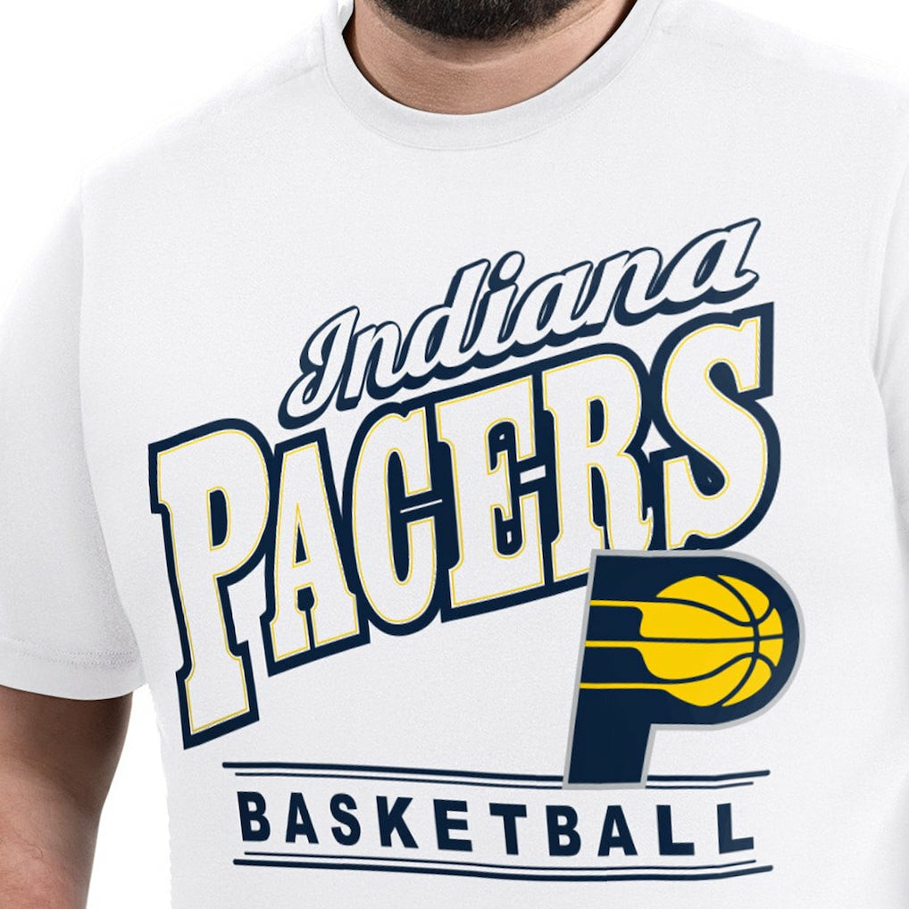 Indiana Pacers G-III Sports by Carl Banks Adaptive Headliner T-Shirt - White outlet