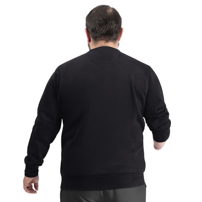 Chicago Bulls G-III Sports by Carl Banks Adaptive Headliner Fleece Crewneck Sweatshirt sale - Black on sale
