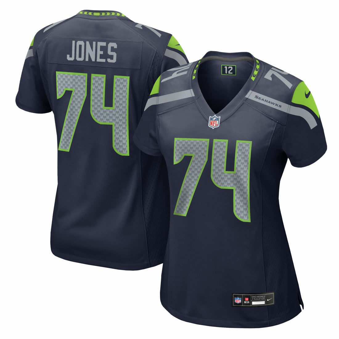 Josh Jones Seattle Seahawks Women's Team Game Jersey - College Navy | Nike for sale