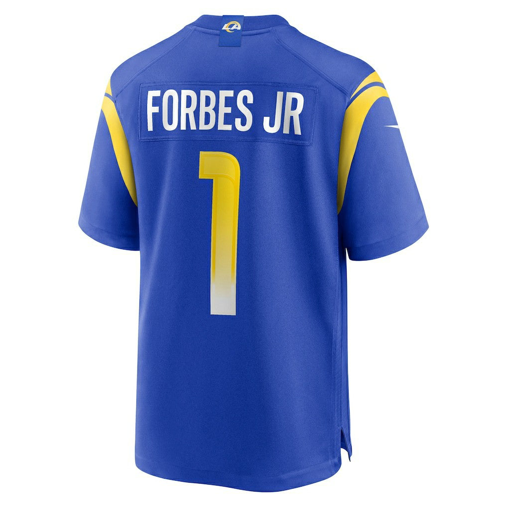 Emmanuel Forbes Jr. Los Angeles Rams Team Game Jersey - Royal | Nike for sale