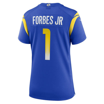 Emmanuel Forbes Jr. Los Angeles Rams Women's Team Game Jersey - Royal | Nike on sale