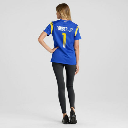 Emmanuel Forbes Jr. Los Angeles Rams Women's Team Game Jersey - Royal | Nike on sale