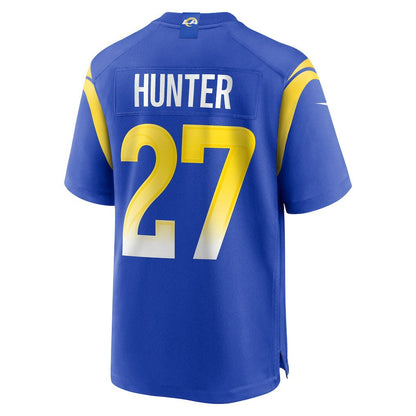 Jarquez Hunter Los Angeles Rams Team Game Jersey - Royal | Nike online