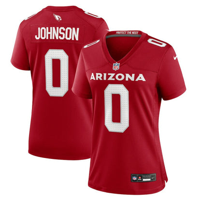 Will Johnson Arizona Cardinals Women's Team Game Jersey - Cardinal | Nike sale