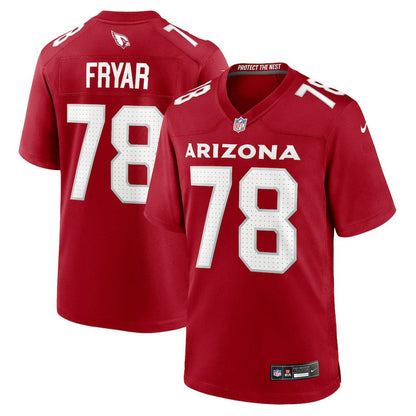 Josh Fryar Arizona Cardinals Team Game Jersey - Cardinal | Nike discount