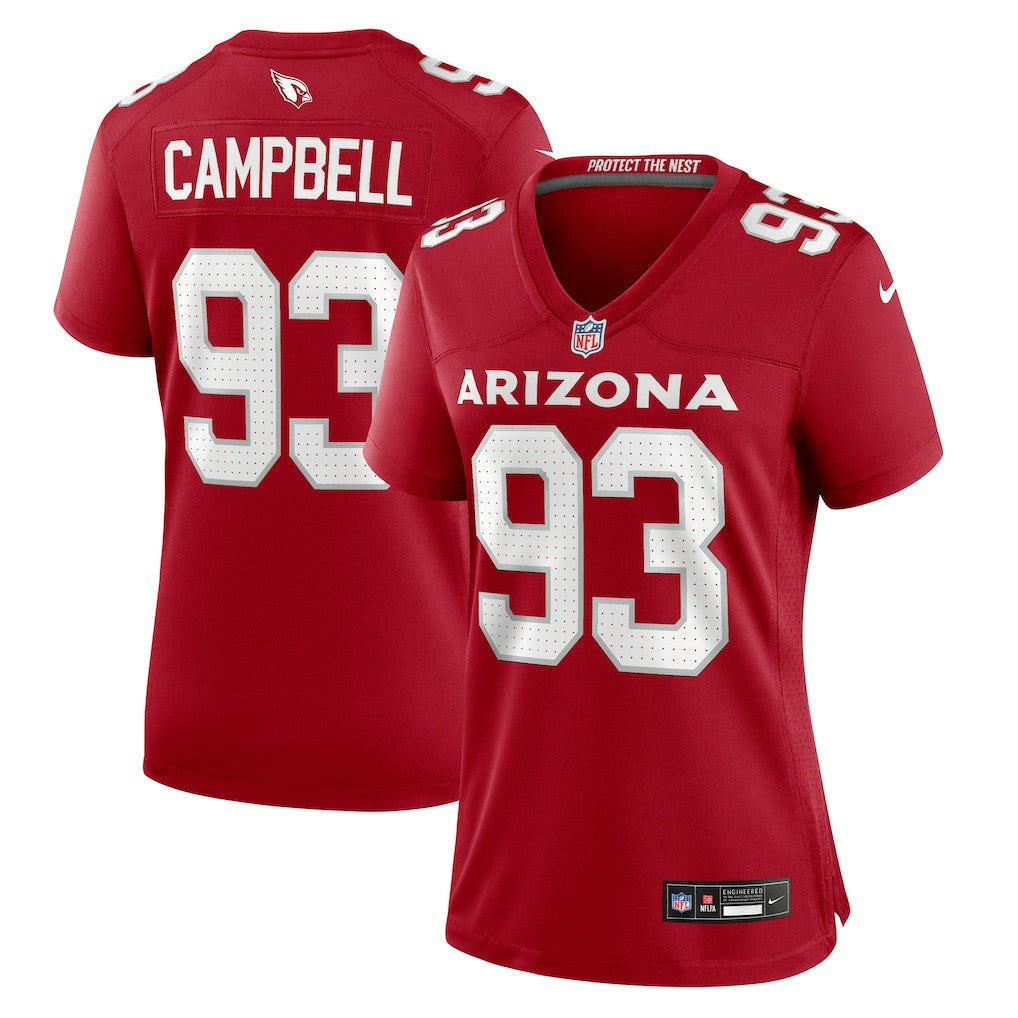Calais Campbell Arizona Cardinals Women's Team Game Jersey - Cardinal | Nike cheap