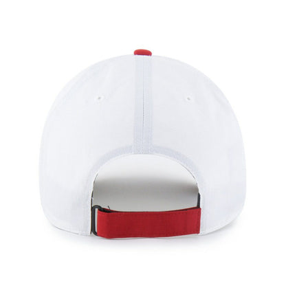 Washington Nationals Vista Mini Clean Up brrr° Adjustable Hat - White/Red | 47 brand
