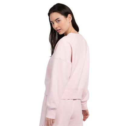 Washington Nationals Starter Women's Pastels Boxy Fleece Sweatshirt - Light Pink