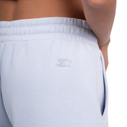 Detroit Tigers Starter Women's Pastel High Waisted Shorts - Light Blue