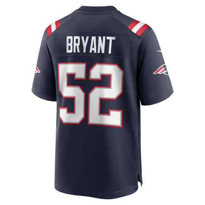 Marcus Bryant New England Patriots Team Game Jersey - Navy | Nike sale