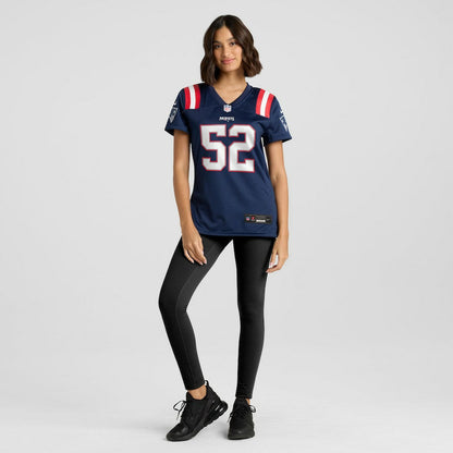 Marcus Bryant New England Patriots Women's Team Game Jersey - Navy | Nike sale