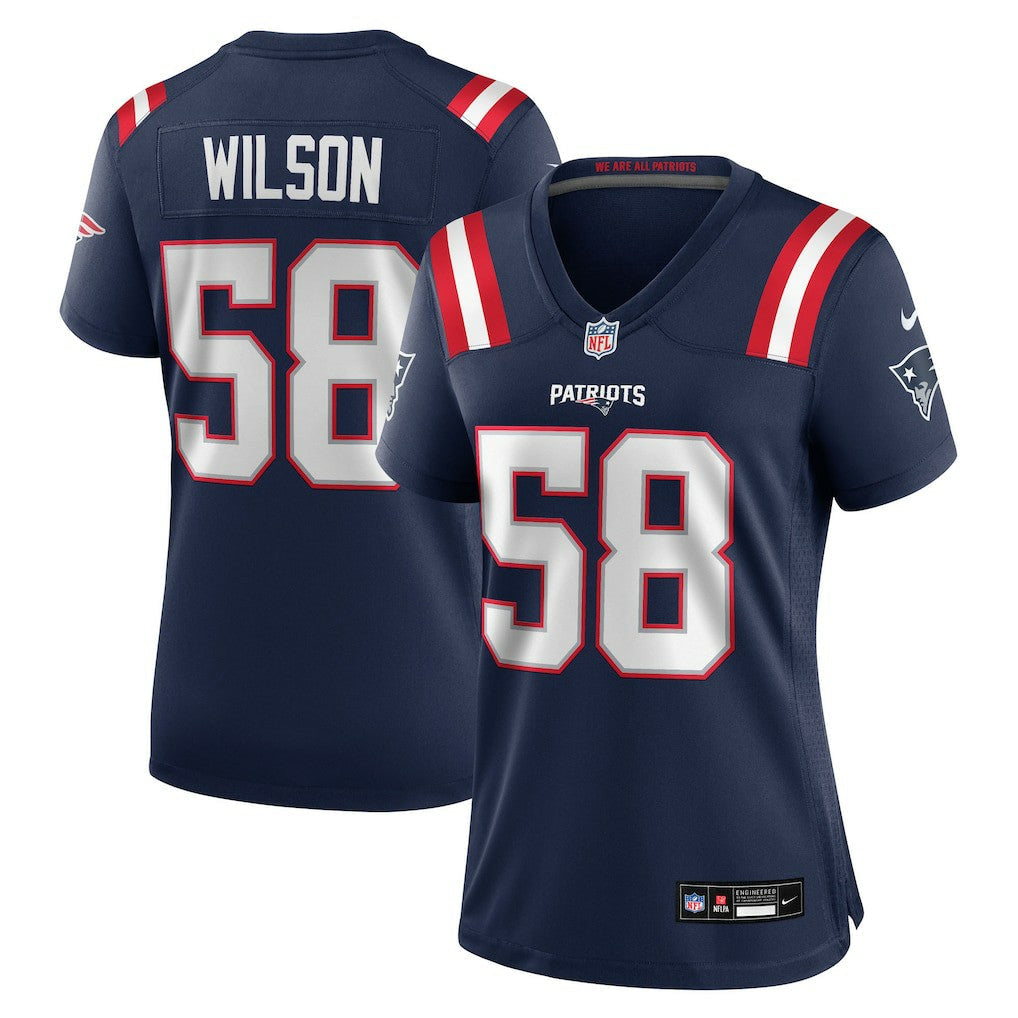 Jared Wilson New England Patriots Women's Team Game Jersey - Navy | Nike on sale
