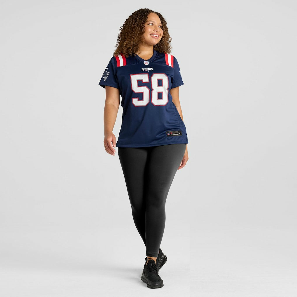 Jared Wilson New England Patriots Women's Team Game Jersey - Navy | Nike on sale