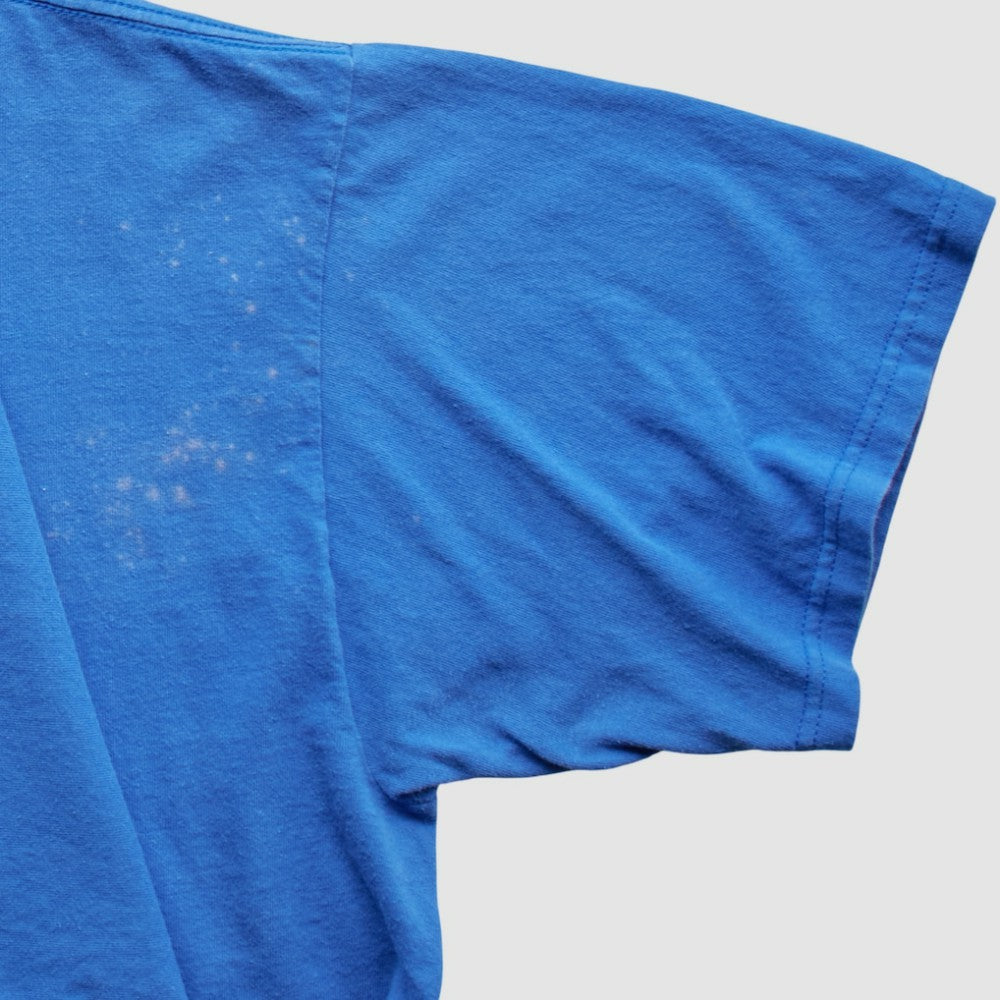 Texas Rangers Stitches 2002 T-Shirt - Blue Vintage