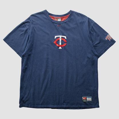 Minnesota Twins 2000s T-Shirt - Navy Vintage | Nike
