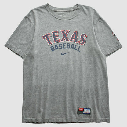 Texas Rangers 2012 T-Shirt - Heather Gray Vintage | Nike