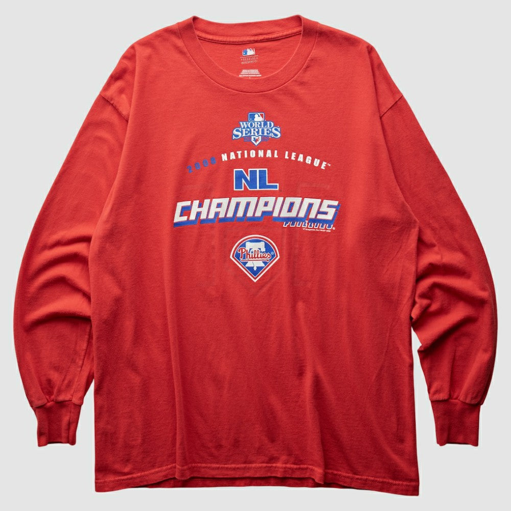 Philadelphia Phillies 2008 T-Shirt - Red Vintage